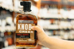 SpartanNash's exclusive Knob Creek bourbon bottle