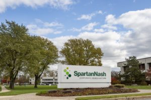 outside photo of SpartanNash corporate headquarters