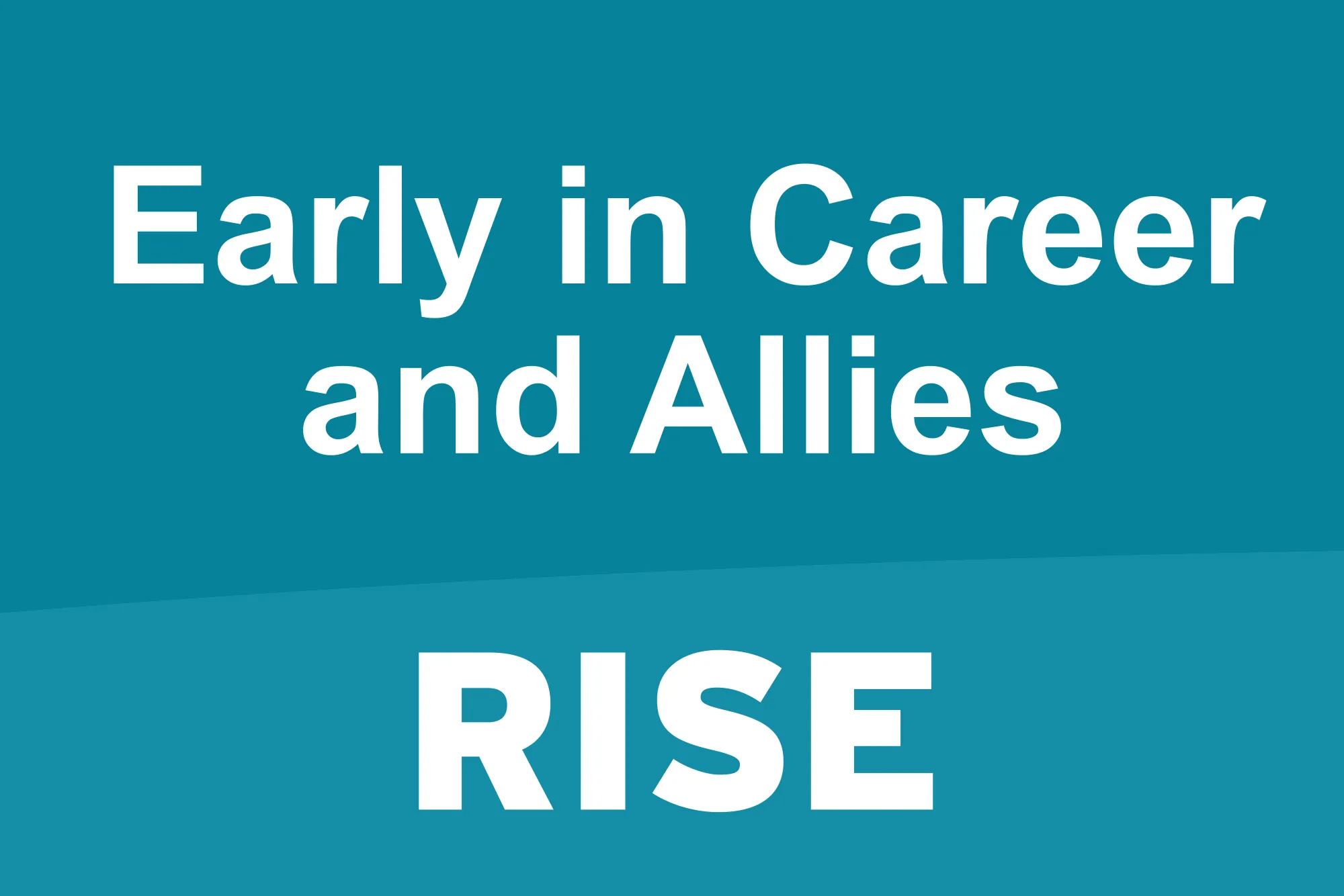 Associate Resource Groups (ARGs) | RISE (Early in Career and Allies)