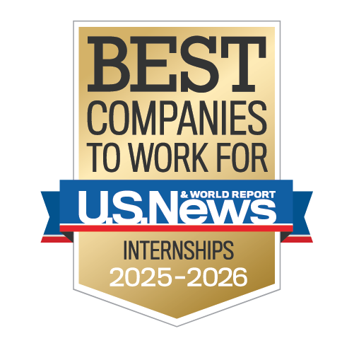 U.S. News & World Report, Best Companies to Work For | Internships | Award