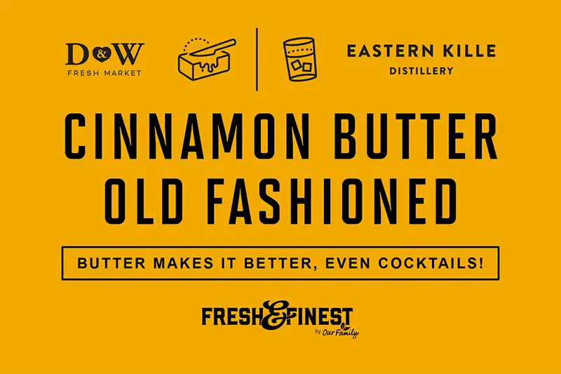 Cinnamon Butter Old Fashioned Recipe